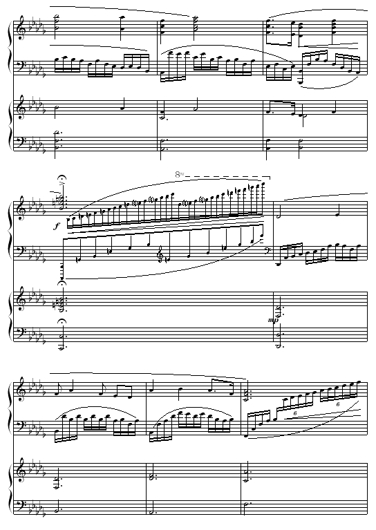 电子琴版沂蒙山小调曲谱_沂蒙山小调钢琴曲谱(3)