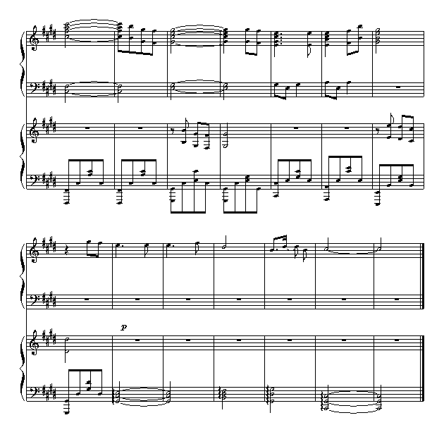 曲谱制作_陶笛曲谱12孔(2)