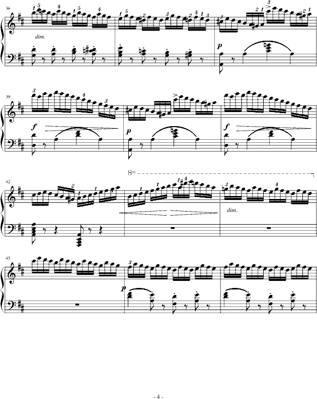 车尔尼740练习曲谱(3)