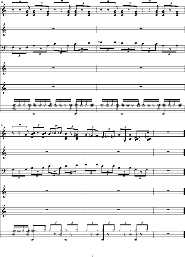 古代音调简谱_七个音调的数字简谱(2)