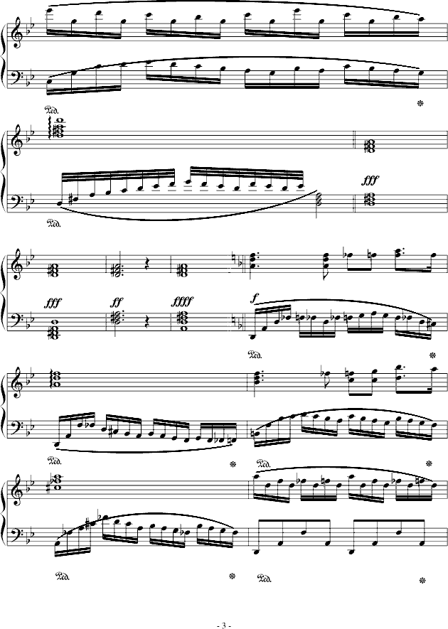 夜钢琴数字简谱_钢琴简谱数字(2)