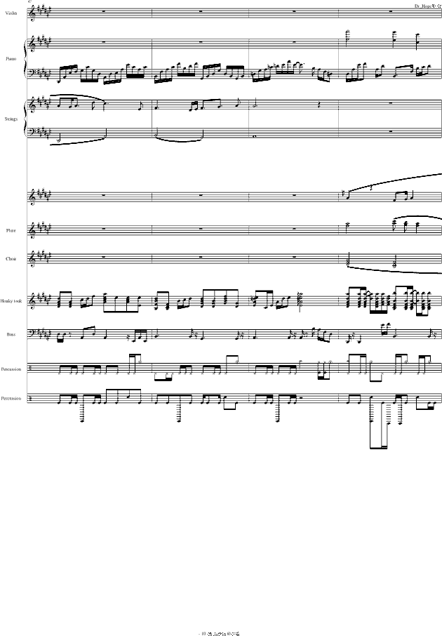 欧若拉简谱曲_欧若拉简谱(3)