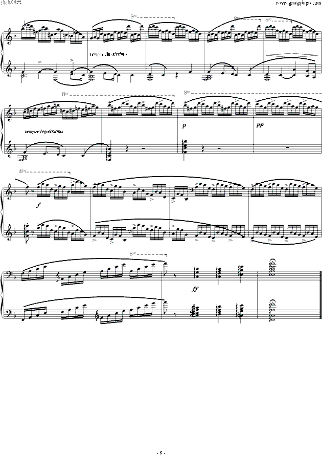 etude op.10 no.8钢琴谱_f调独奏谱__钢琴独奏视频_谱