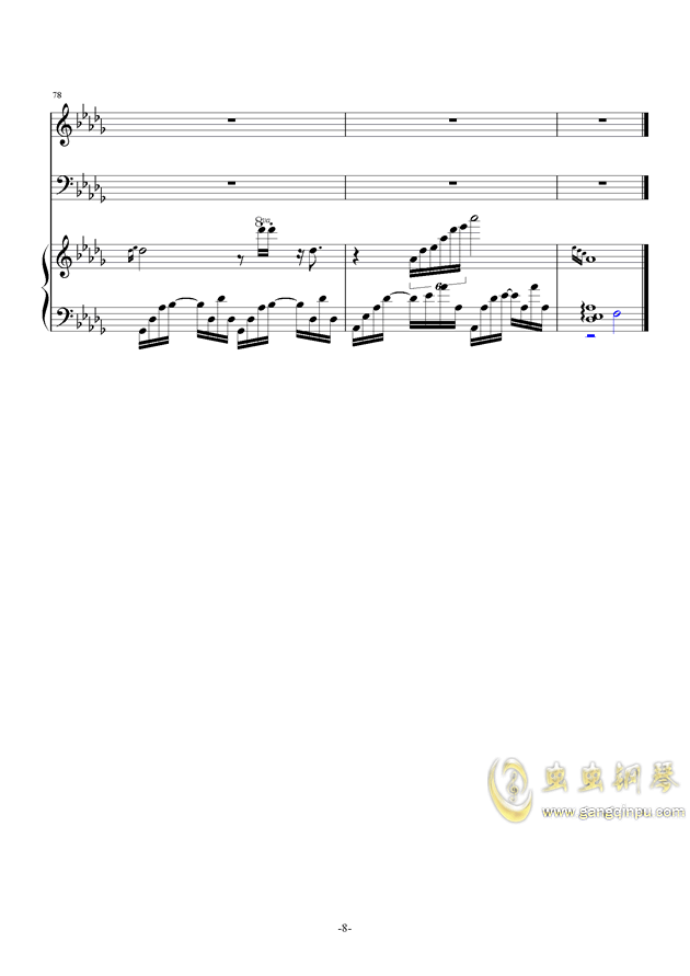 兰陵王简谱_兰陵王入阵曲古筝简谱(2)