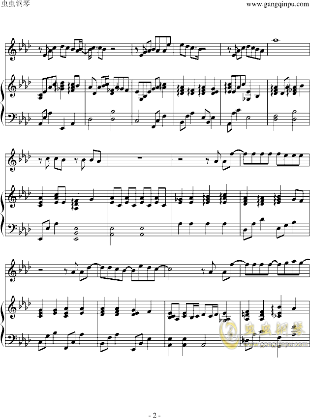 好弹的钢琴曲简谱数字_钢琴曲数字简谱单手弹(2)