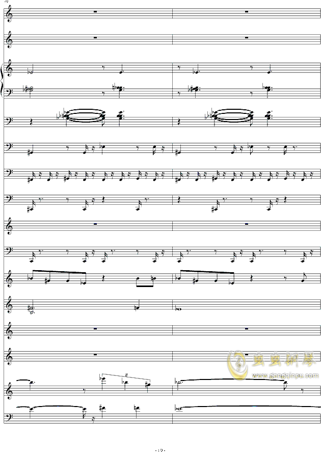 钢琴曲滴答的简谱_钢琴曲简谱(2)