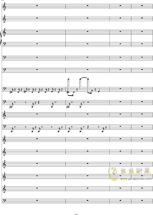 钢琴曲滴答的简谱_钢琴曲简谱(2)