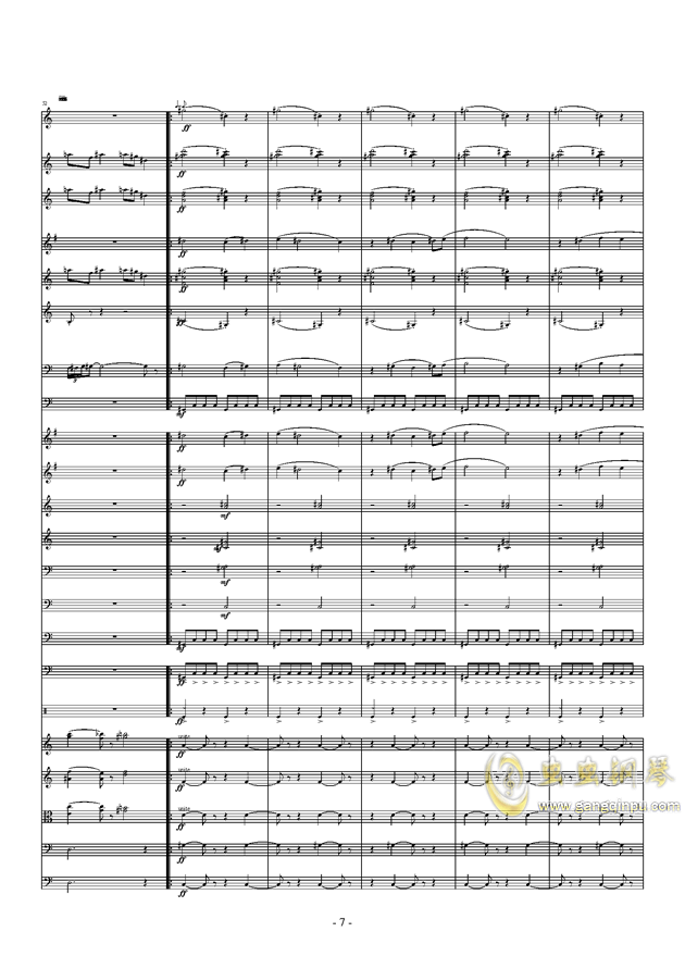 高级动物曲谱_陶笛曲谱12孔