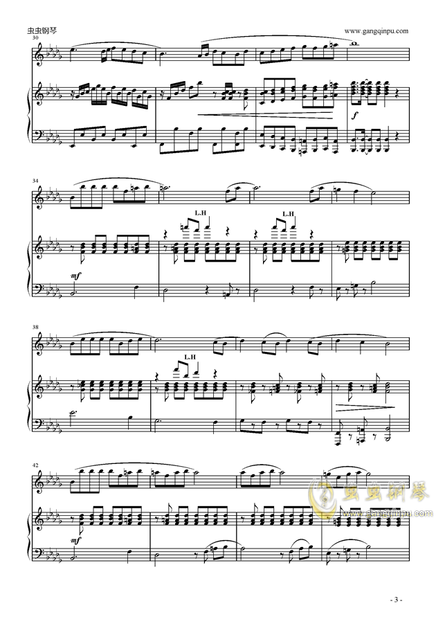 钢琴谱 华语男歌手  常思思 >>《炫境》花腔女高音炫技曲   12345678