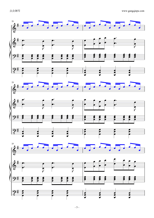 しでの鸟,しでの鸟钢琴谱,しでの鸟g调钢琴谱,しでの鸟钢琴谱大全