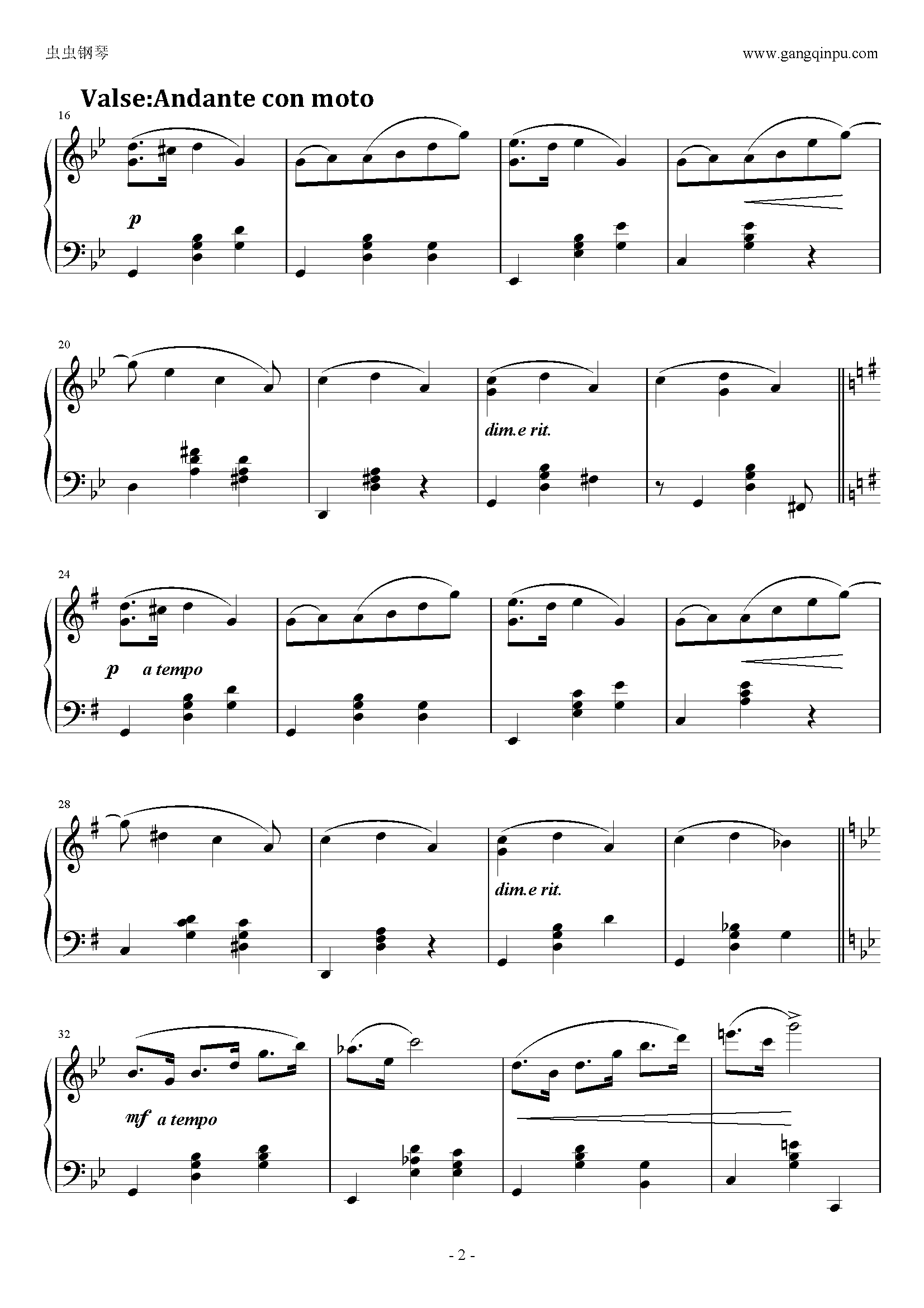 小奏鸣曲c大调简谱_g大调小奏鸣曲简谱(2)