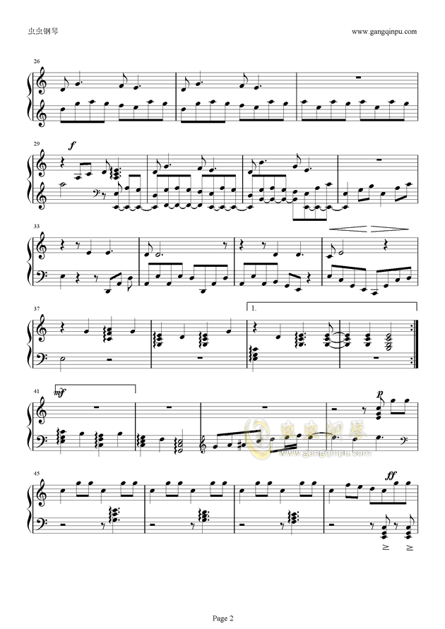 简谱低中高音_钢琴低中高音区示意图(3)