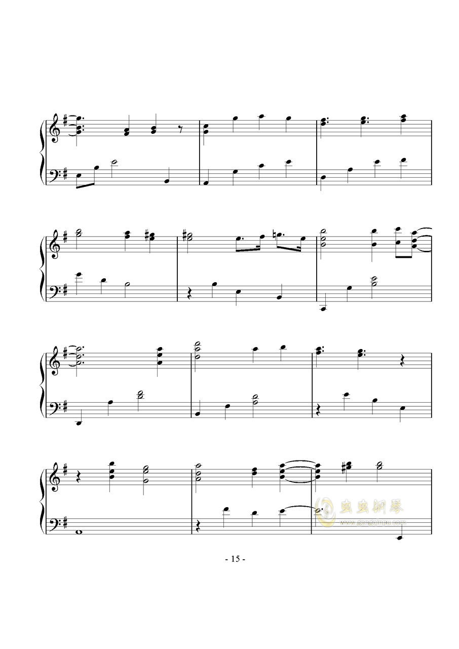 秋钢琴曲简谱_秋的思念钢琴曲简谱(2)