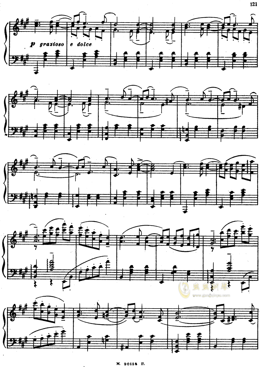 伤感钢琴曲谱大全_初学者钢琴曲谱大全(5)