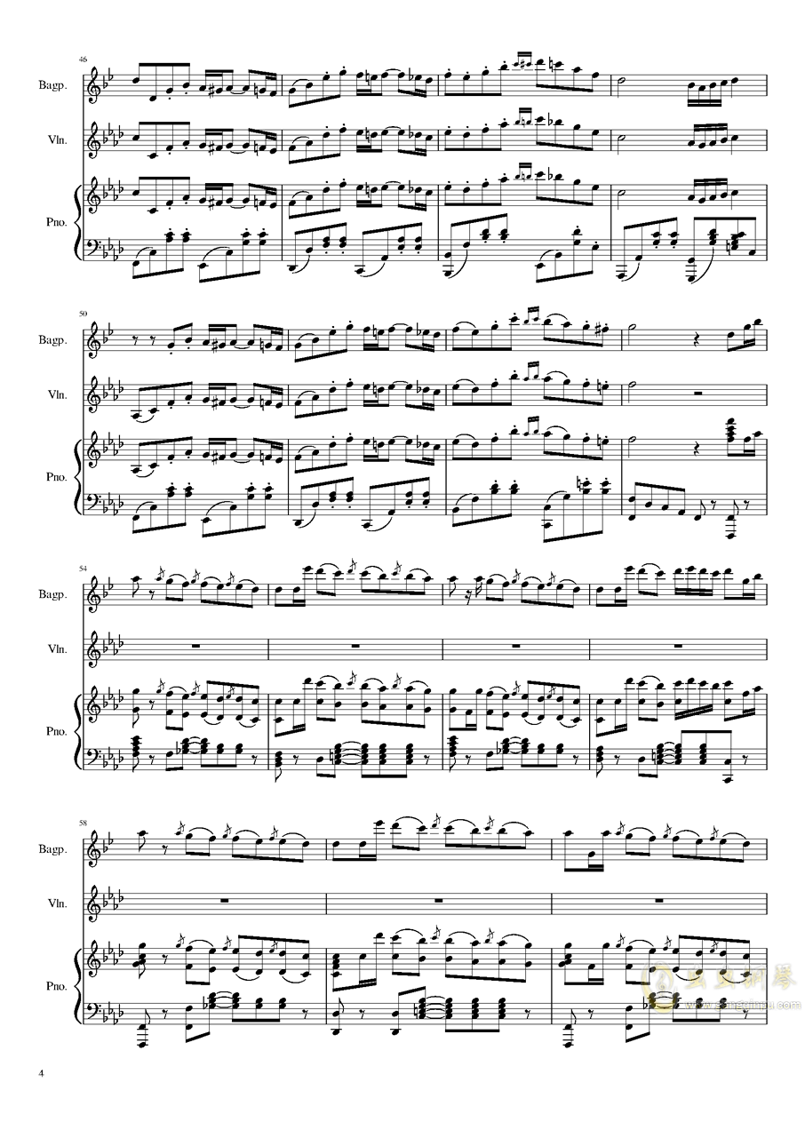 画皮主题曲钢琴曲谱_柯南主题曲钢琴曲谱