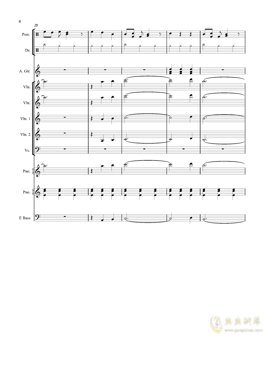 神探夏洛克主题曲简谱_夏洛克主题曲钢琴简谱(3)