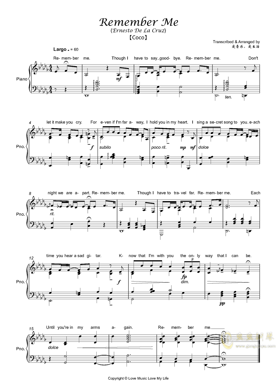 rememberme吉他曲谱_吉他入门曲谱(3)