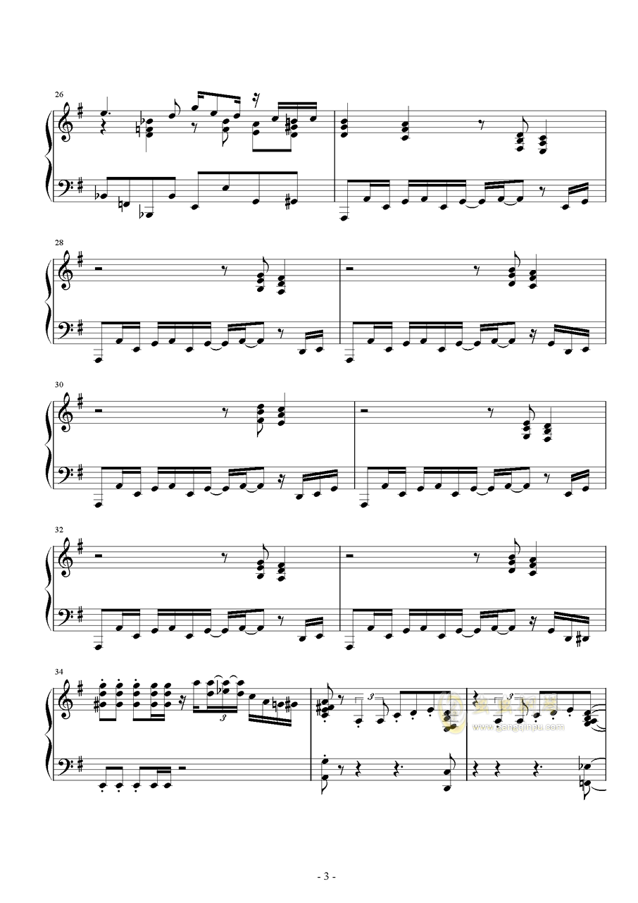 寂静岭2曲谱完整版_寂静岭2(2)