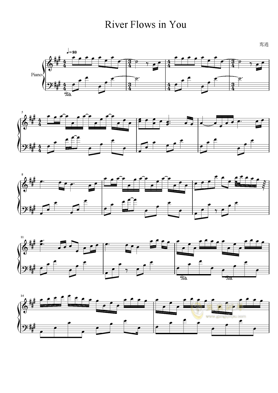 faded纯音乐数字简谱(3)