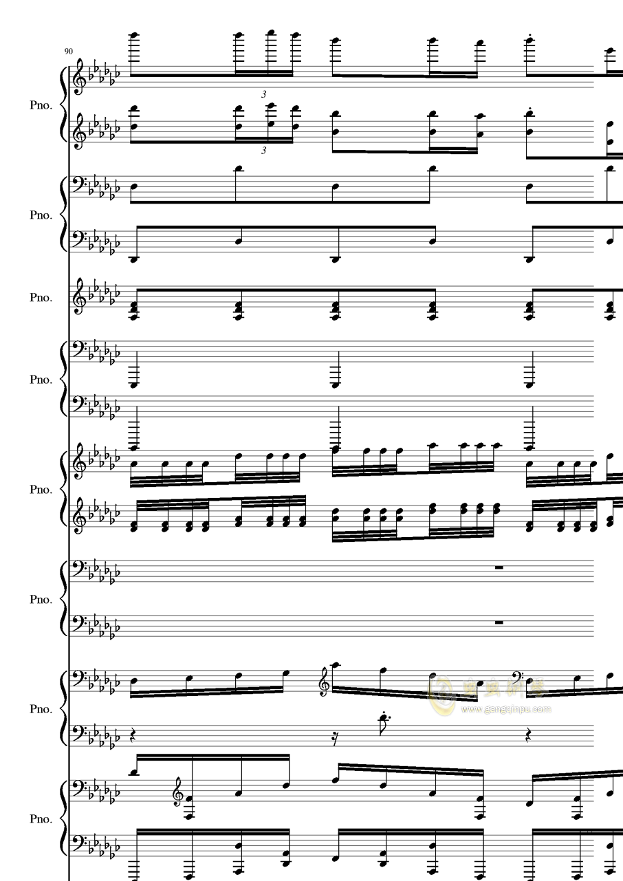 长笛二重奏曲谱草原夜色美总谱_小提琴长笛二重奏曲谱(2)