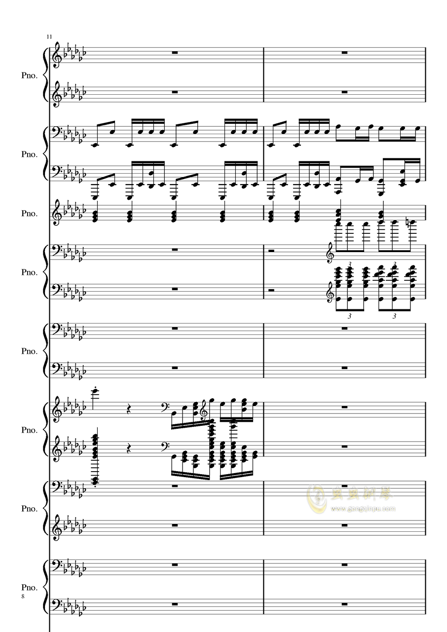 苹果手机钢琴歌曲谱_钢琴手机壁纸(4)