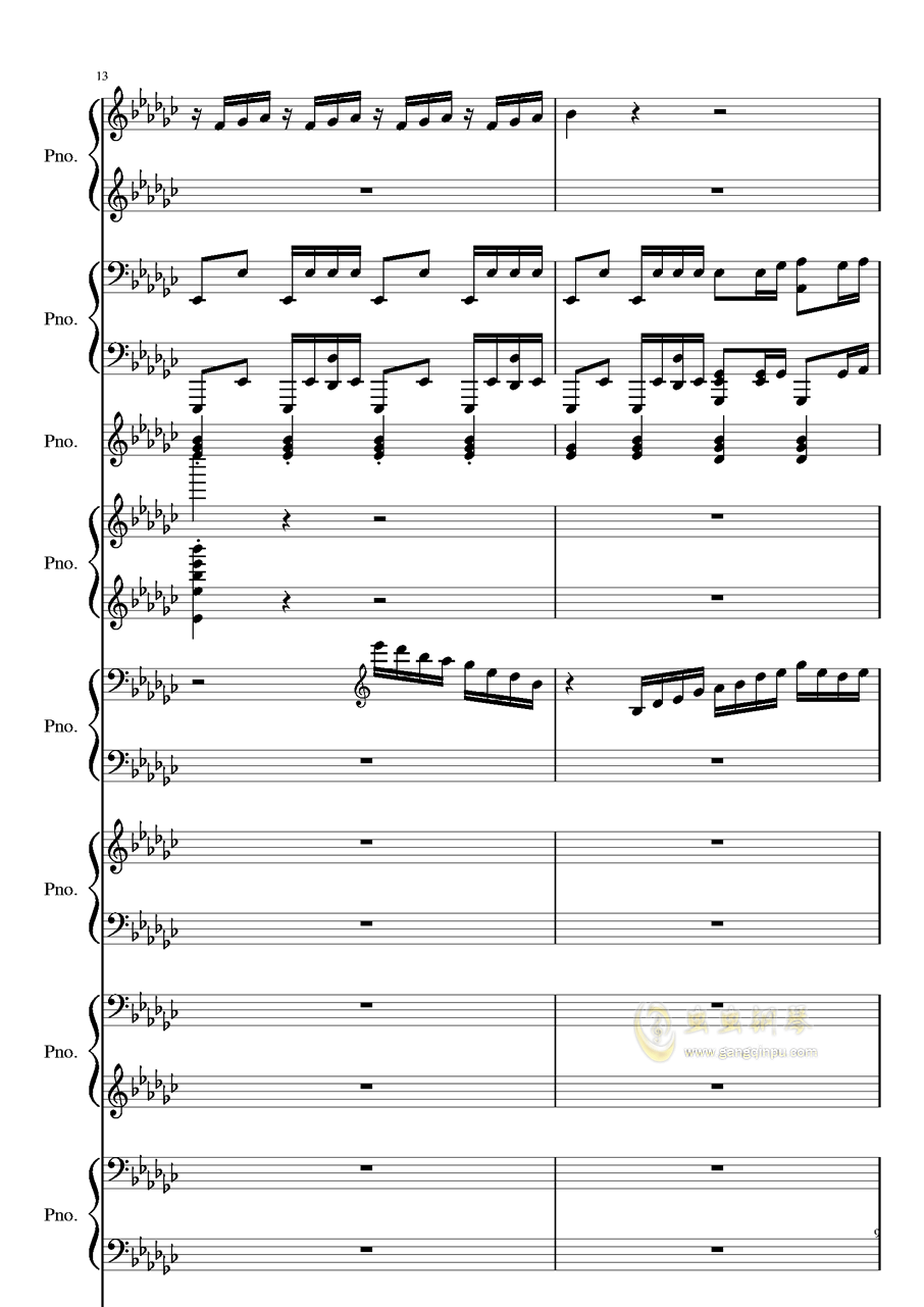 黑怕蒙太奇曲谱_陶笛曲谱12孔