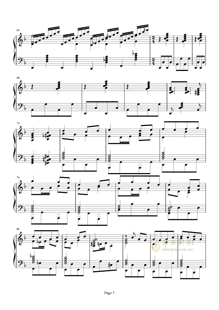 像鱼曲谱数字简谱_钢琴曲谱简谱数字(2)