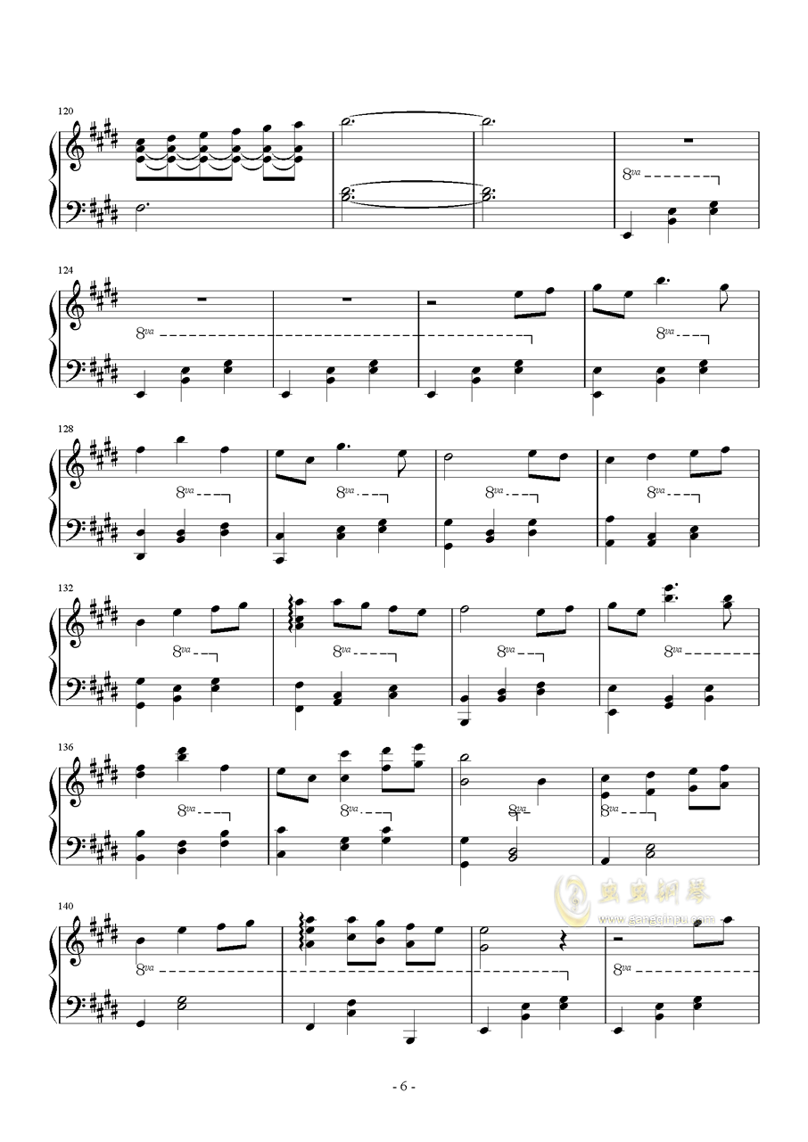 姜夔自度曲谱_陶笛曲谱12孔(2)