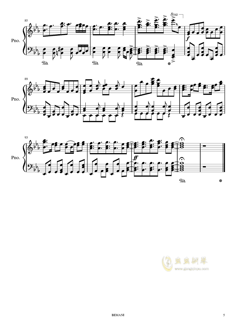 左边曲谱编配_陶笛曲谱12孔(4)