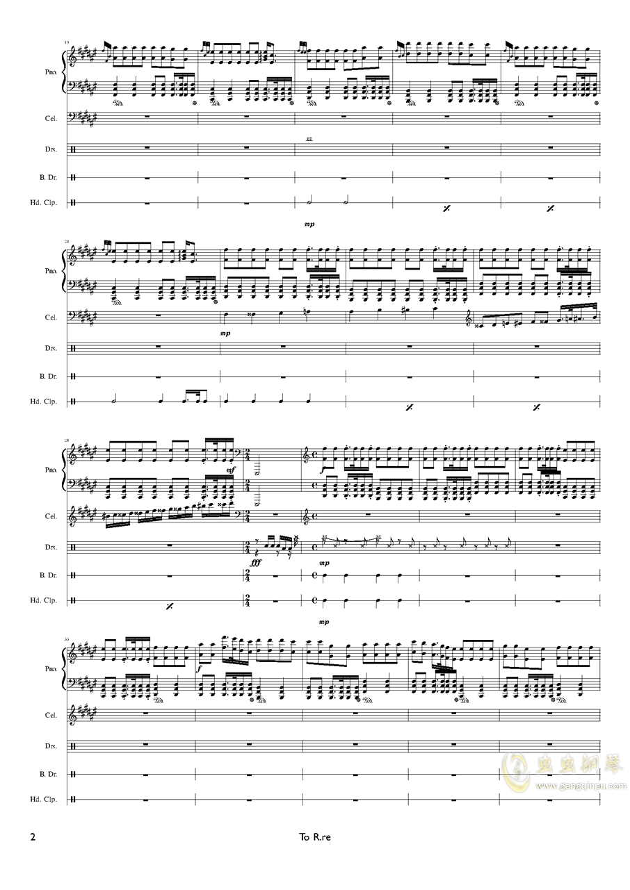 fade曲谱(3)