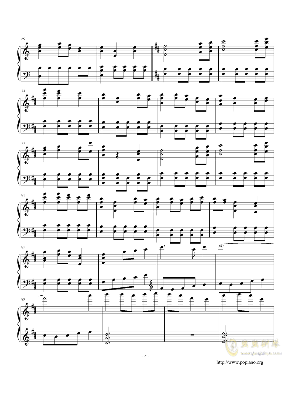 跳舞的线秋天钢琴曲曲谱数字_童话曲谱钢琴曲数字(2)