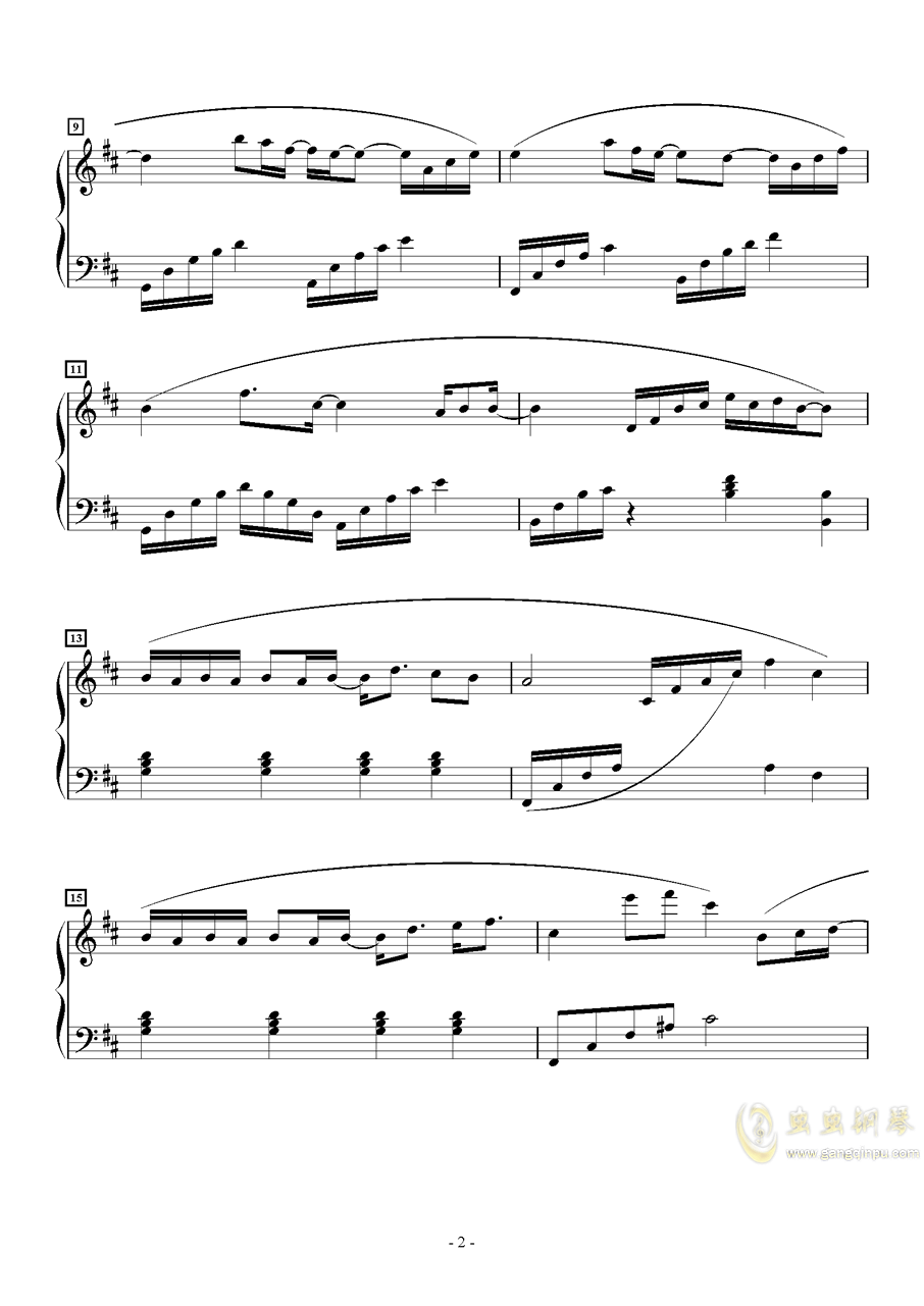 钢琴曲谱歌谱_钢琴曲谱大全简谱歌谱(5)