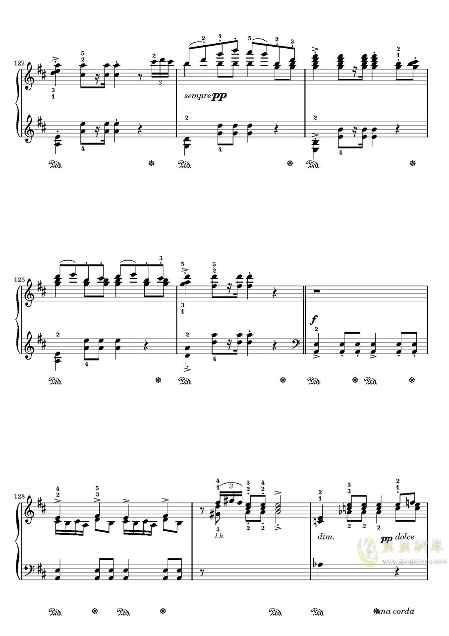 婚礼进行曲谱大全简谱_简单曲谱歌谱大全简谱(5)