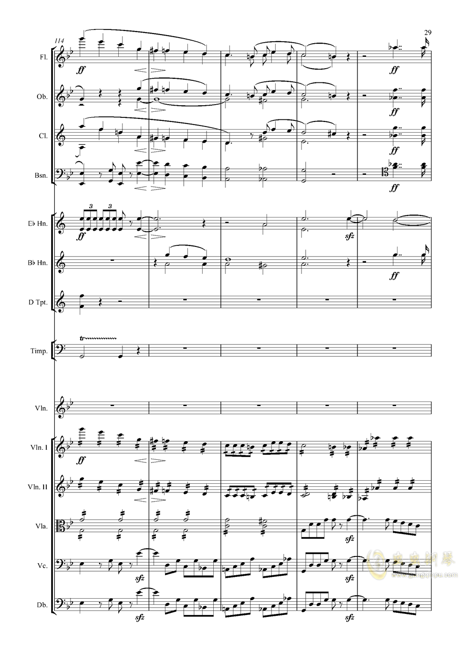 布鲁赫g小调协奏曲谱例分析_布鲁赫小提琴协奏曲(5)