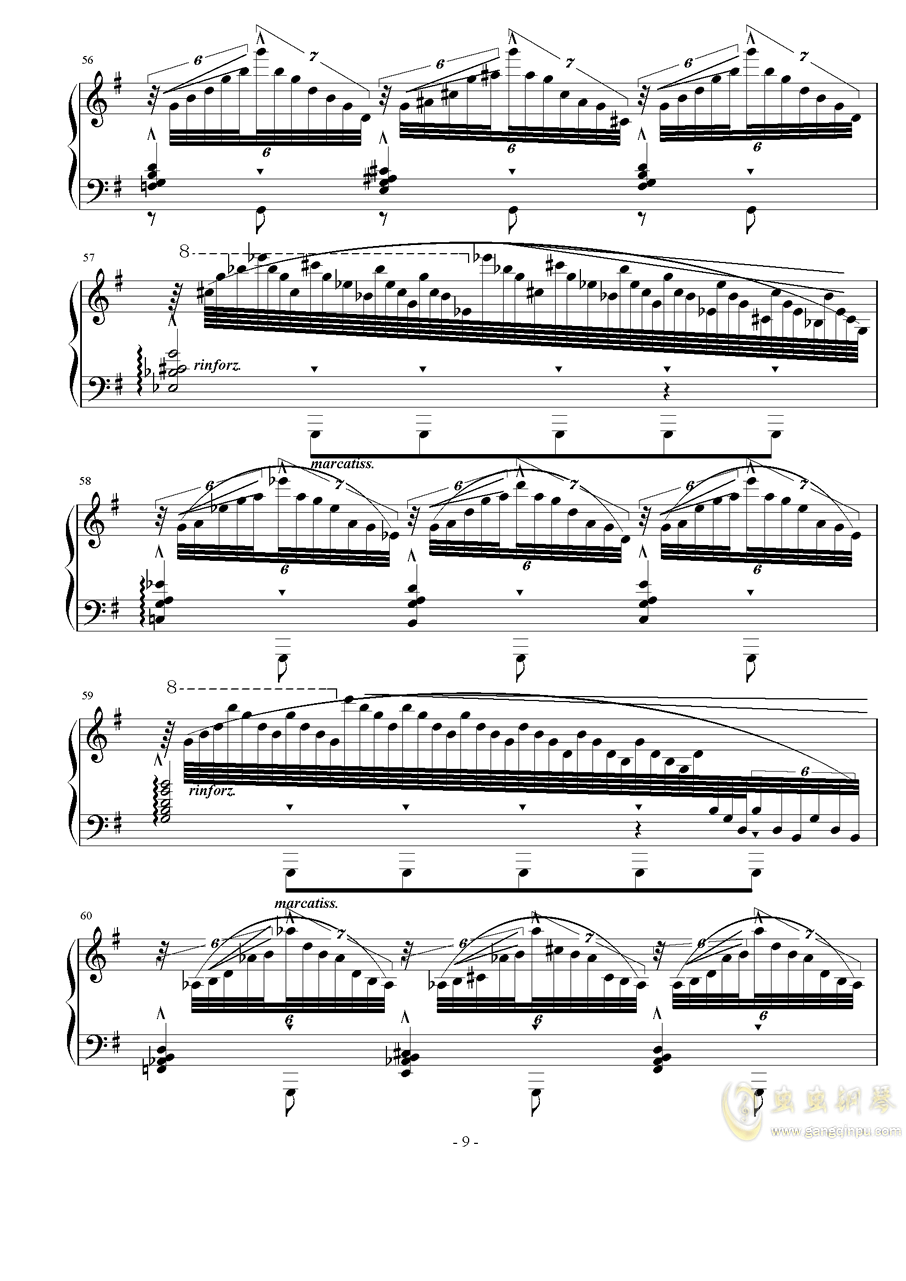 g音阶简谱_小提琴音阶练习 作品32提琴谱 Scale Studie G 器乐乐谱 中国曲谱网(3)