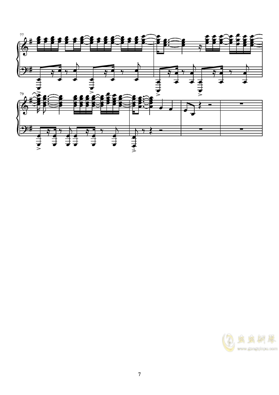 despacito钢琴简谱_儿歌钢琴简谱(2)