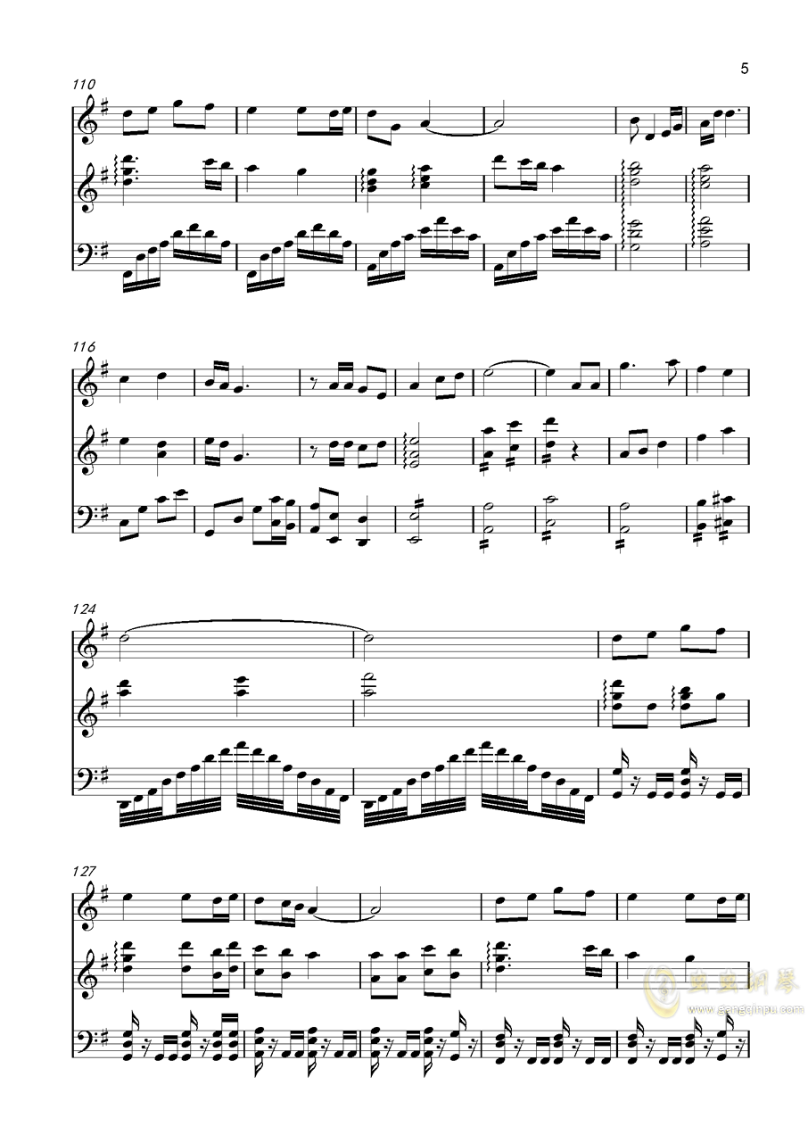 雷琴曲谱_钢琴简单曲谱