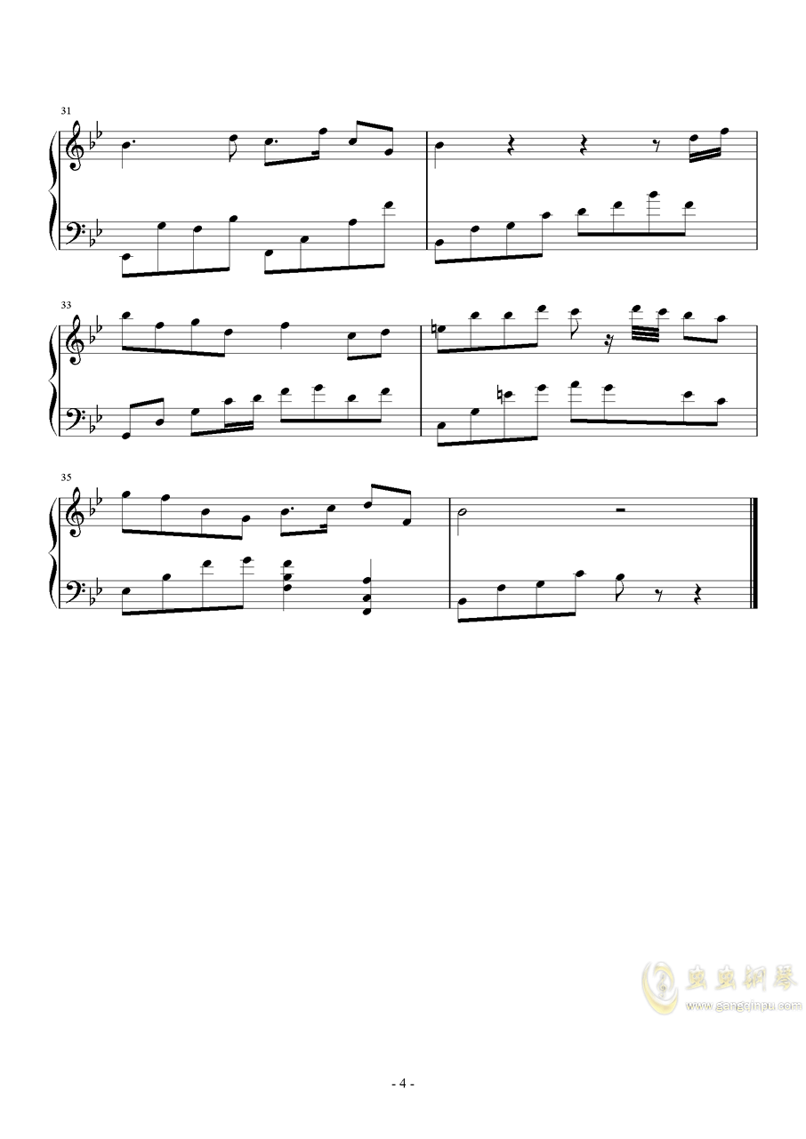 动漫的钢琴曲谱_弹钢琴动漫图片(4)