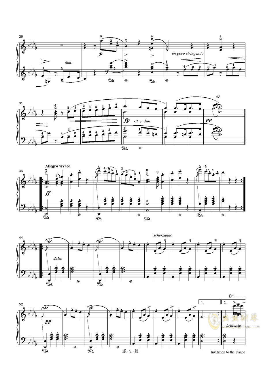 邀舞简谱_邀舞,邀舞钢琴谱,邀舞钢琴谱网,邀舞钢琴谱大全,虫虫钢琴谱下载(2)