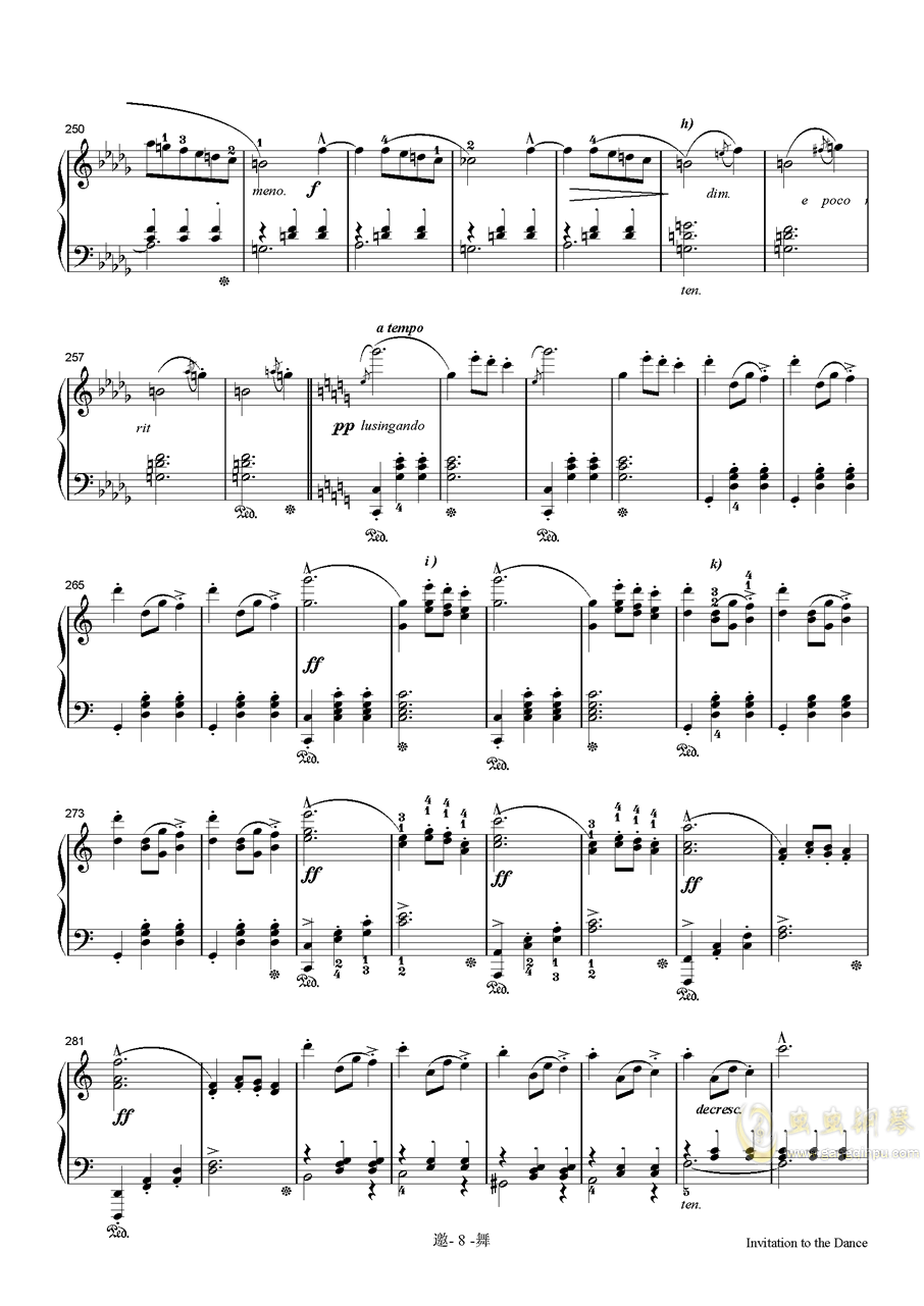 邀舞简谱_邀舞,邀舞钢琴谱,邀舞钢琴谱网,邀舞钢琴谱大全,虫虫钢琴谱下载(2)