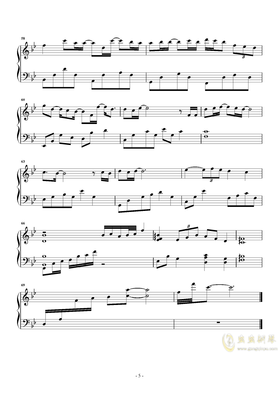 那时的你钢琴曲曲谱简单版_简单钢琴曲曲谱(3)