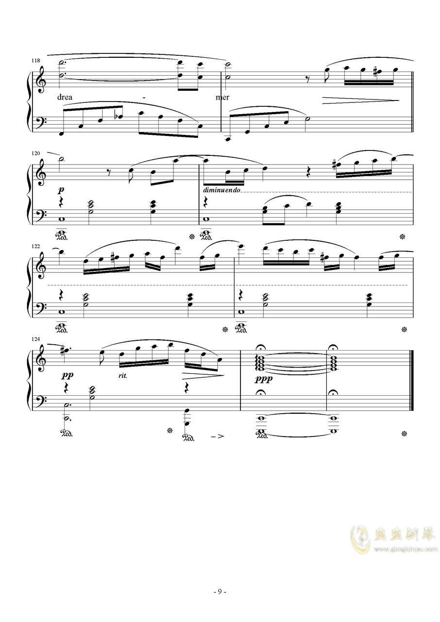 钢琴曲谱CC_钢琴简单曲谱(2)