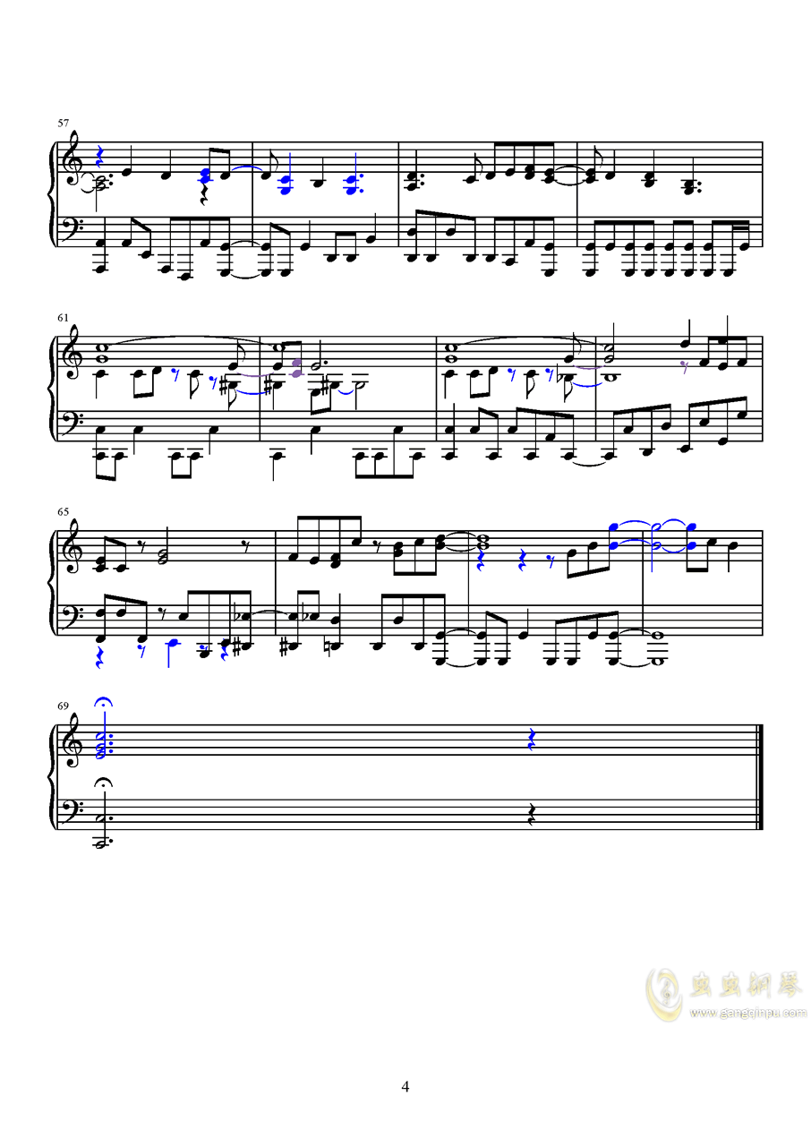 新疆诸葛葫芦丝工作室《老地方》曲谱(5)