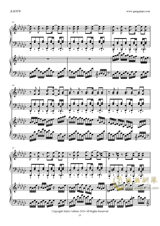 石进春雾简谱_石进的夜的钢琴曲简谱(2)