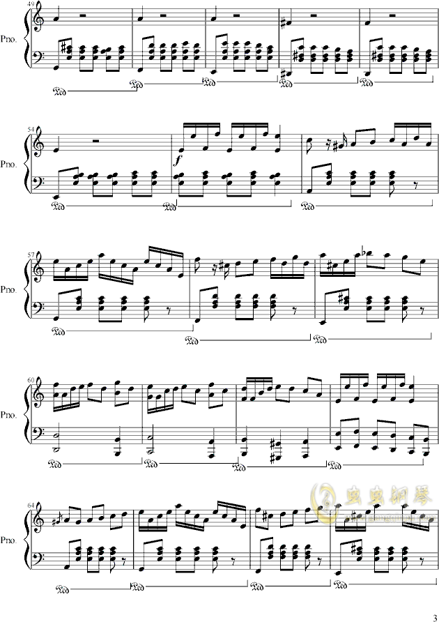 当你的钢琴简谱_喜欢你的钢琴简谱(3)