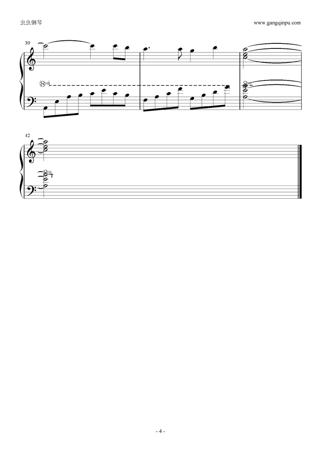 星语心愿钢琴简谱完整_星语心愿钢琴简谱(3)