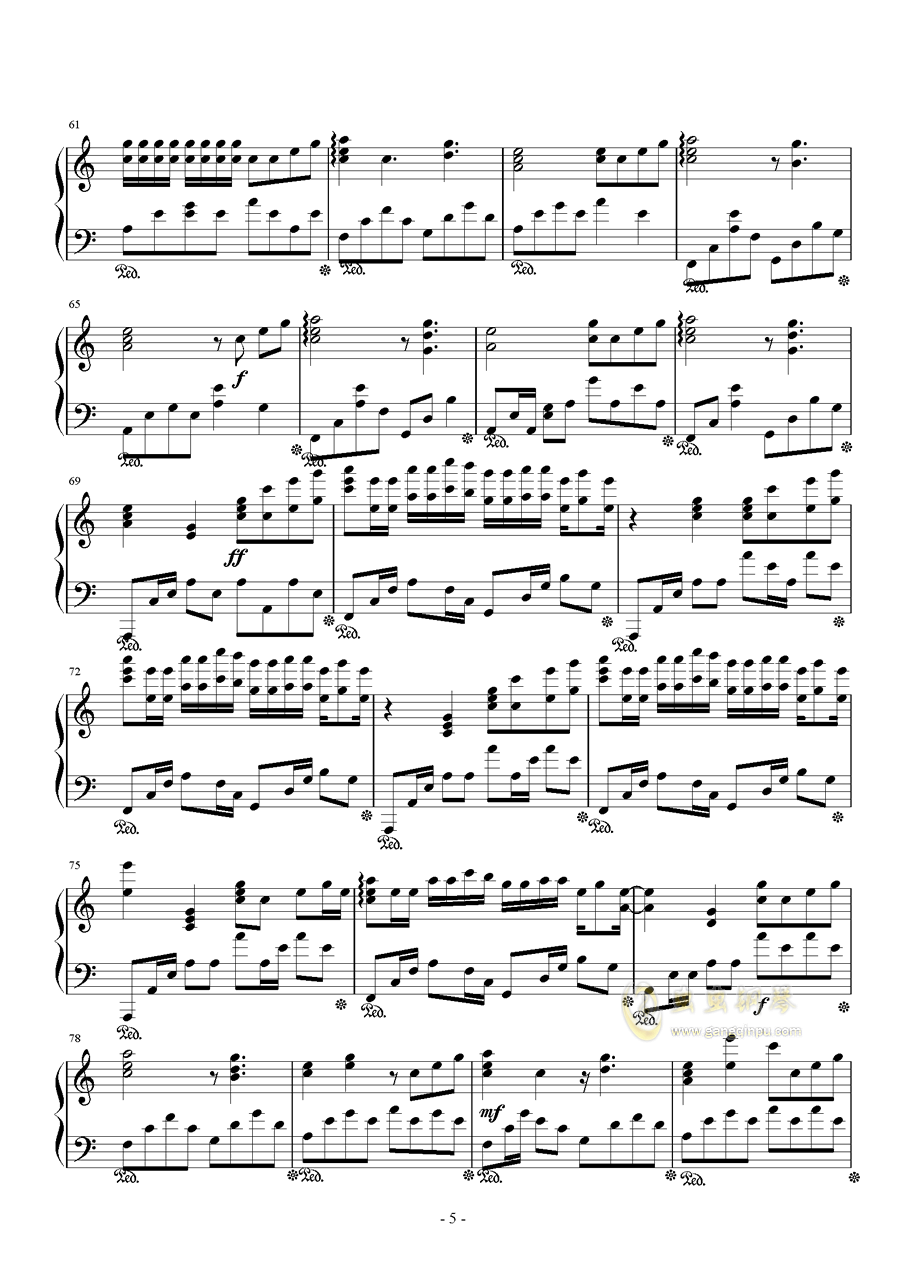 系日文歌曲谱_陶笛曲谱12孔(2)