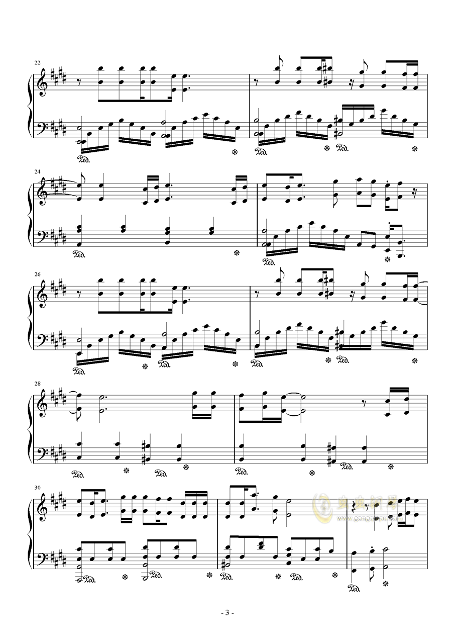 惜别钢琴曲简谱_惜别的海岸简谱(2)