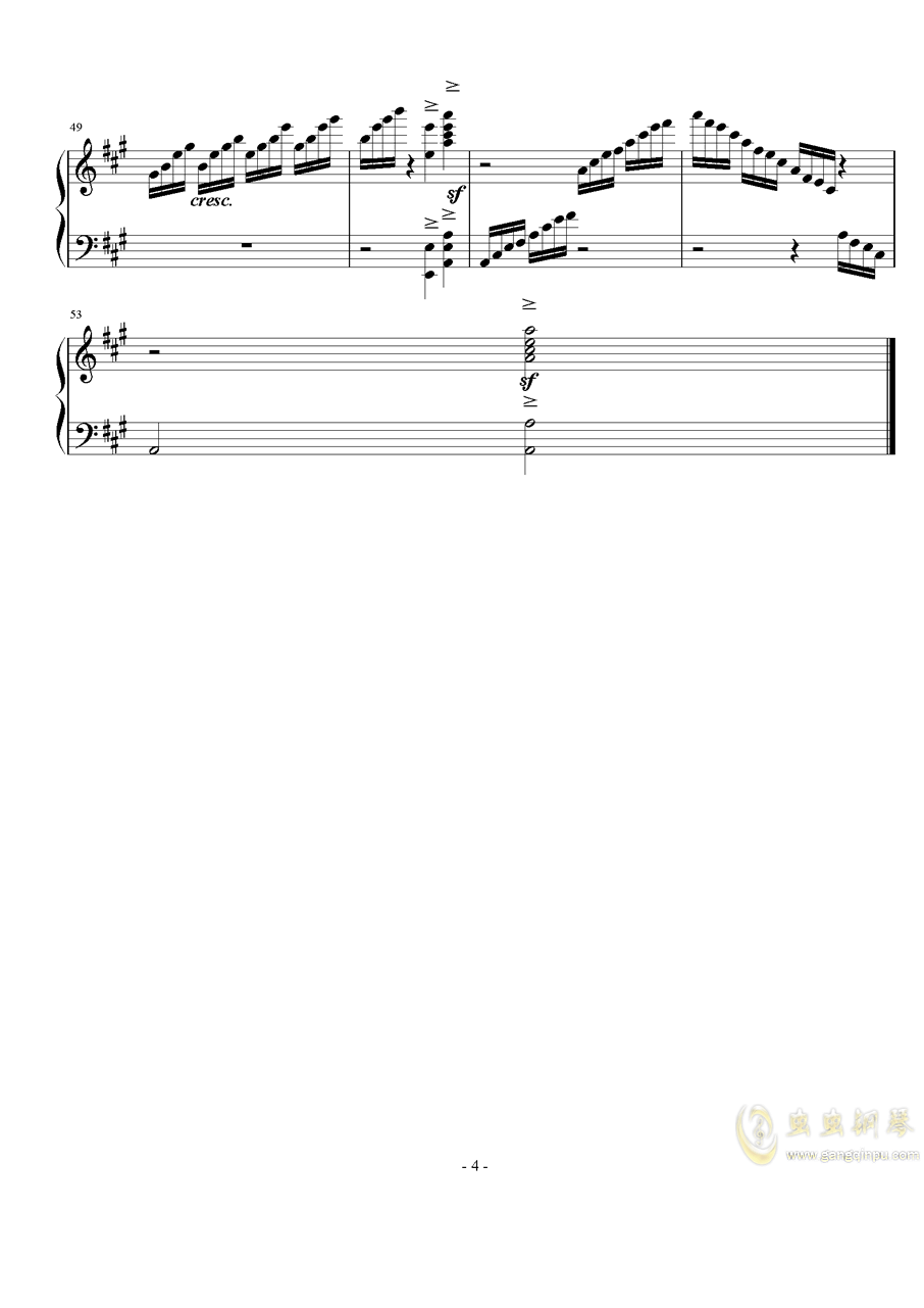 钢琴简谱入门视频_钢琴基础教程1风笛舞曲简谱(2)