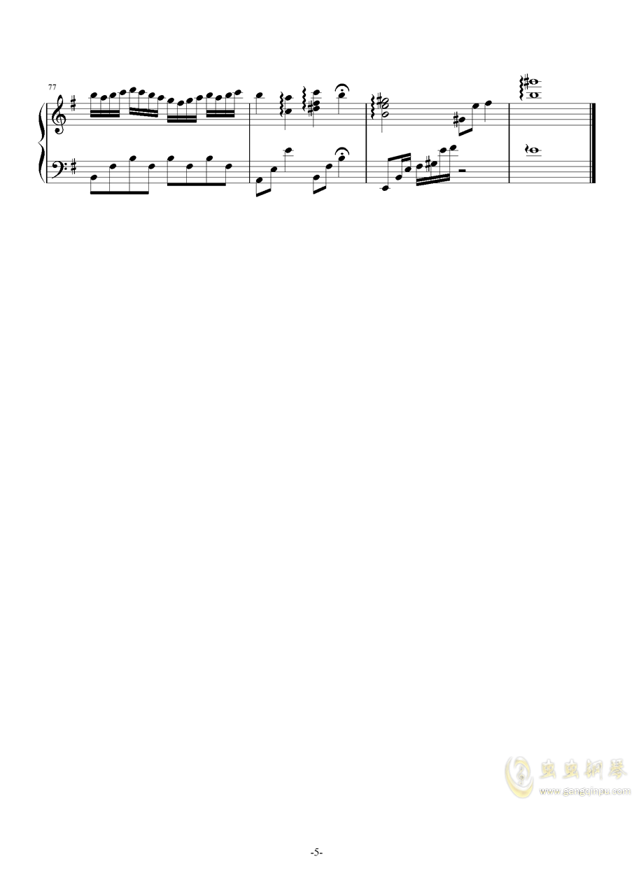 歌曲简谱-化蝶_化蝶简谱(3)